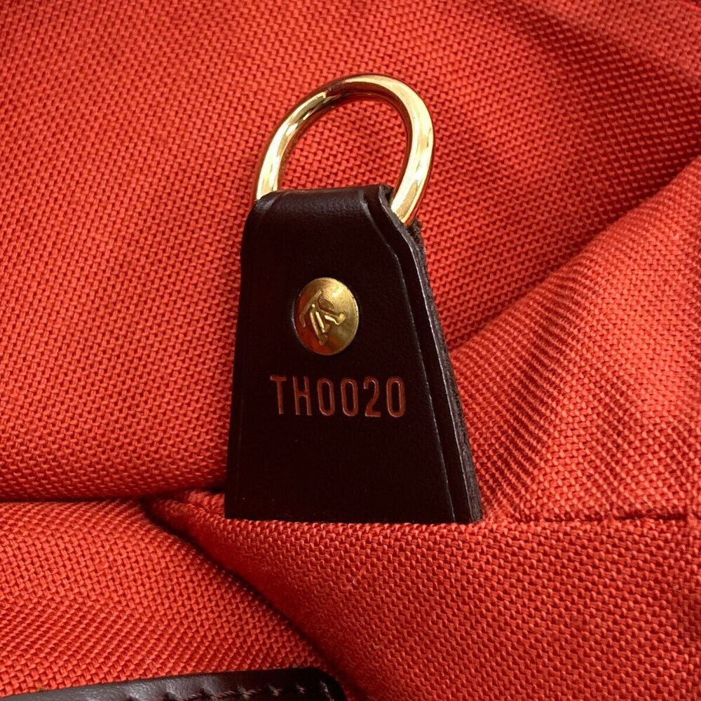 Louis Vuitton Soho Backpack Rucksack Daypack Damier Canvas Red Black